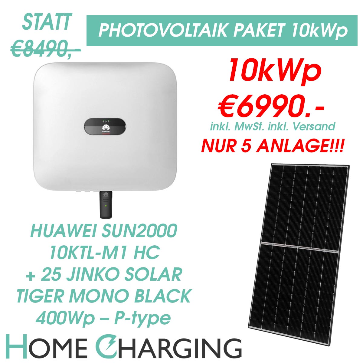 photovoltac set 10kwp
