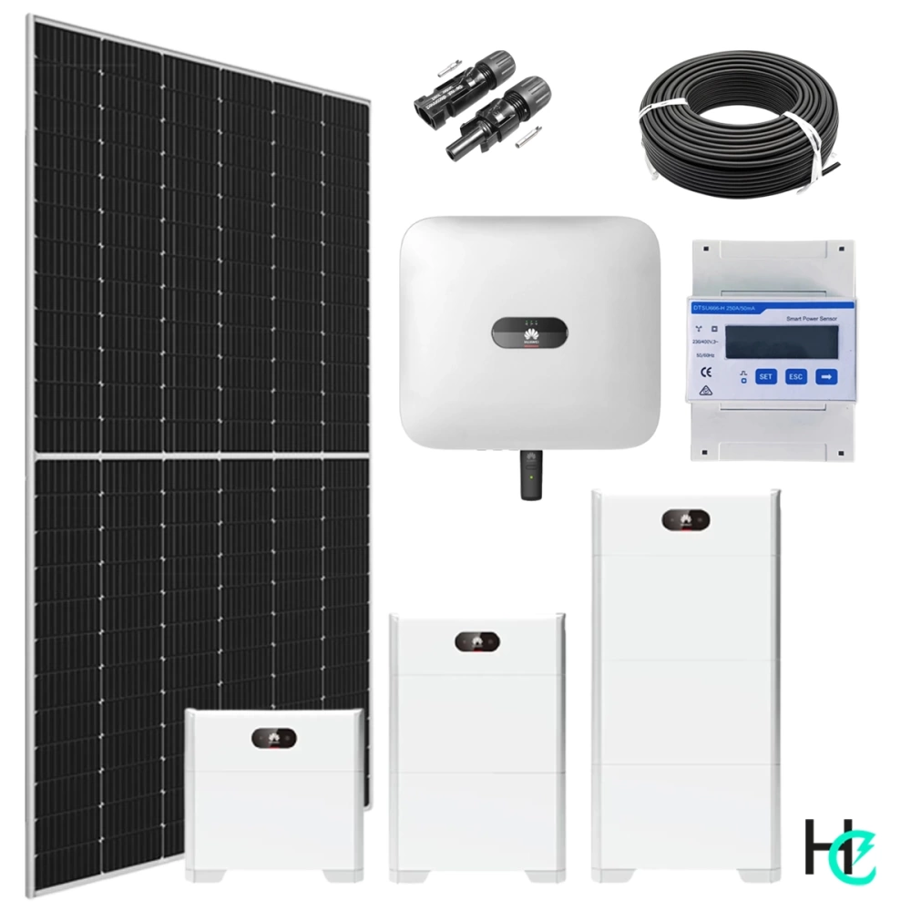 Sistema fotovoltaico DIY de 5 kW con batería